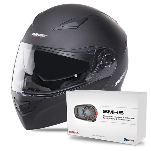 Casque Nox N965 Matt Black Kit Bluetooth Smh5 Solo Cherche