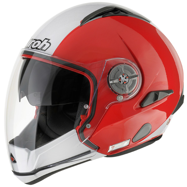 Casque Modulable Airoh J-105 Rouge Blanc J105RBL