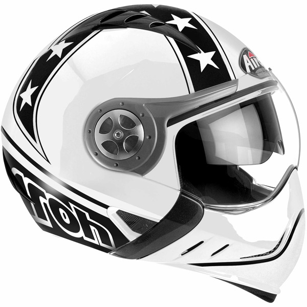 Casque Modulable Airoh TR2 Deco General Blanc TR2GB