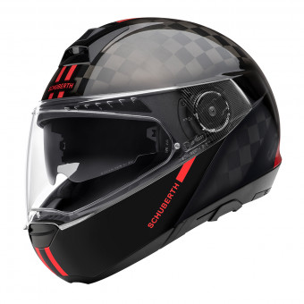 Casque Modulable Schuberth C4 Pro Carbon Fusion Red Casque Modulable Schuberth C4 Pro Carbon Fusion Red