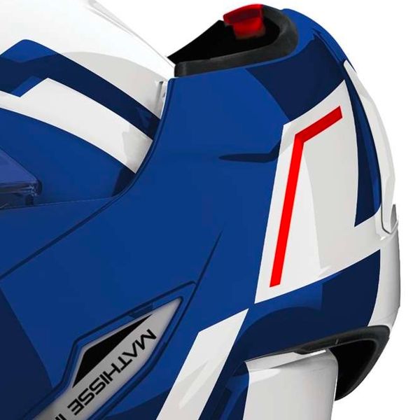 Airoh Mathisse II Genius Blue Red Gloss