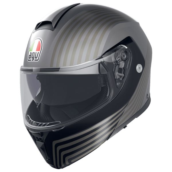 Casque Modulable AGV Streetmodular Iseo Grey Black Casque Modulable AGV Streetmodular Iseo Grey Black