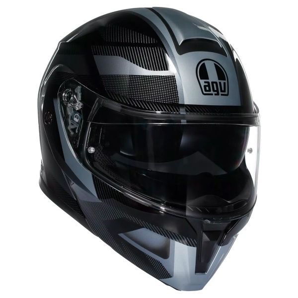 Casque Modulable AGV Streetmodular Ledro Matt Black Grey Casque Modulable AGV Streetmodular Ledro Matt Black Grey