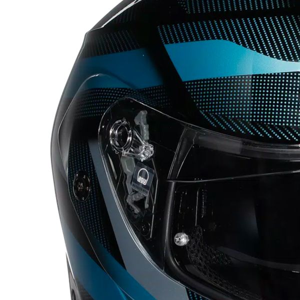 AGV Streetmodular Ledro Matt Black Powder Blue