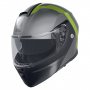 Casque Modulable AGV Streetmodular Resia Matt Grey Black Yellow Fluo