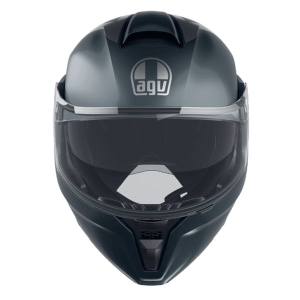 AGV Streetmodular Resia Matt Grey Silver Red