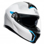 Casque Modulable AGV Tourmodular Frequency Light Grey Blue