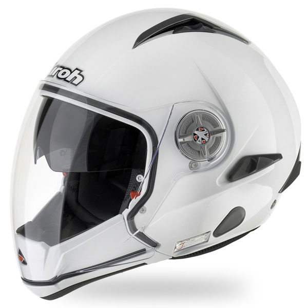 Casque Modulable Airoh J-105 Blanc Brillant J105BL