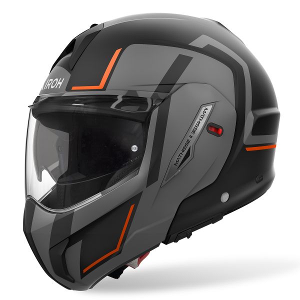 Casque Modulable Airoh Mathisse II Genius Orange Matt