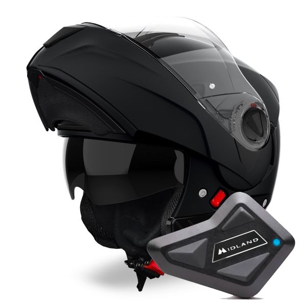 Casque Modulable Airoh Specktre Color Black Matt + Kit Bluetooth BT Mini Casque Modulable Airoh Specktre Color Black Matt + Kit Bluetooth BT Mini