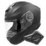 Casque Modulable Everone M72R Matt Black + Kit Bluetooth BT Mini