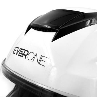 Everone M72R Shiny White + Kit Bluetooth BT Mini