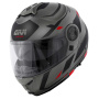 Casque Modulable Givi X.21 Evo F Number Matt Titanium Black Red