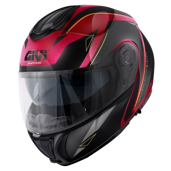 Casque Modulable Givi X26 Square Matt Bordeaux Black