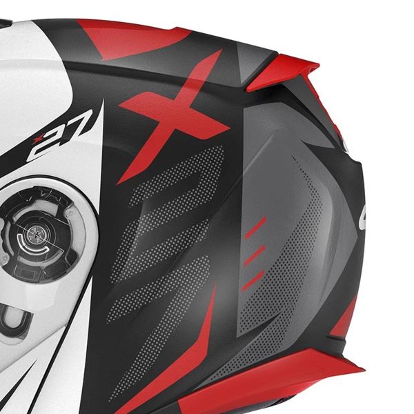 Givi X27 Dimension Matt Black White Red