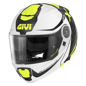 Casque Modulable Givi X27 Dimension Matt Black White Yellow