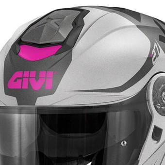 Givi X27 Dimension Matt Titanium Fuchsia