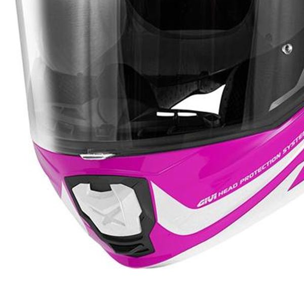 Givi X27 Dimension White Fuchsia Purple