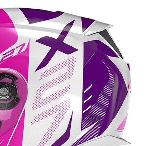 Givi X27 Dimension White Fuchsia Purple