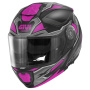 Casque Modulable Givi X27 Sector Matt Black Titanium Fuchsia