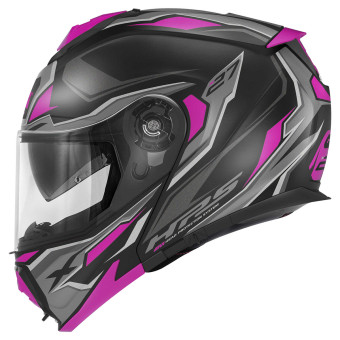 Givi X27 Sector Matt Black Titanium Fuchsia