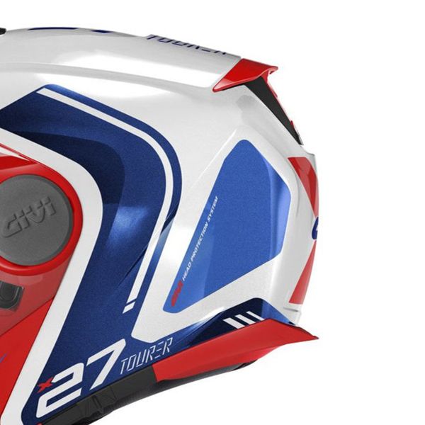 Givi X27 Tourer Graphic White Blue Red