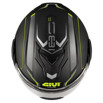 Givi X36 Fiber Pulse Matt Black Silver Yellow