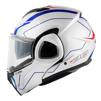 Givi X36 Fiber Pulse White Blue Red