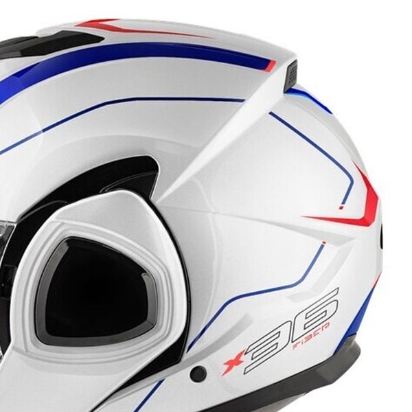 Givi X36 Fiber Pulse White Blue Red