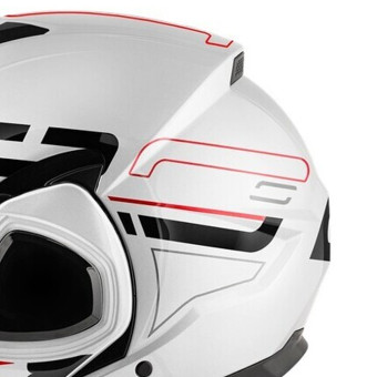 Givi X36 Vertigo White Black Red