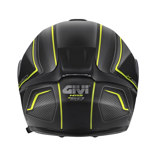 Givi X50 Fiber Hologram Matt Black Titanium Yellow