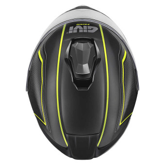 Givi X50 Fiber Hologram Matt Black Titanium Yellow