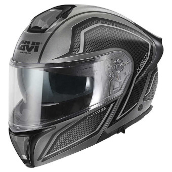 Casque Modulable Givi X50 Fiber Hologram Matt Titanium Black Grey Casque Modulable Givi X50 Fiber Hologram Matt Titanium Black Grey