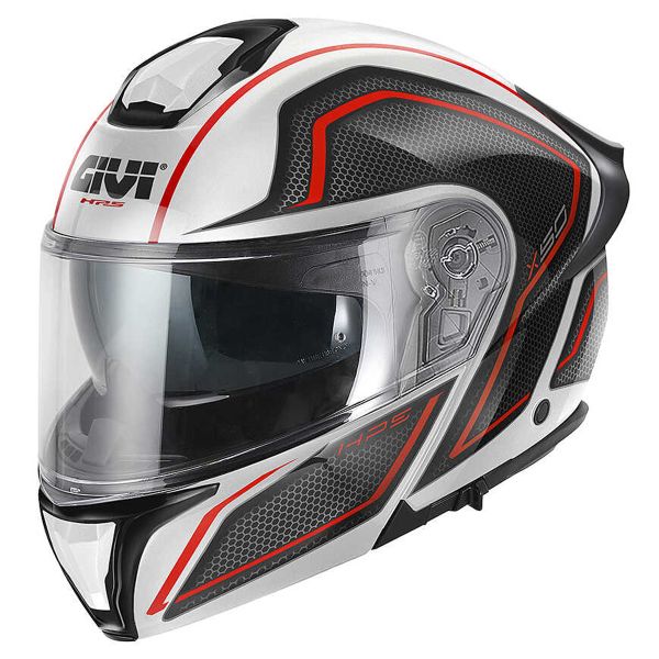 Casque Modulable Givi X50 Fiber Hologram White Black Red