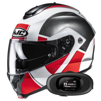 Casque Modulable HJC C91N Jyn MC1 + Kit bluetooth 5R Lite Solo