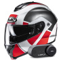 Casque Modulable HJC C91N Jyn MC1 + Kit Bluetooth Lokui K30