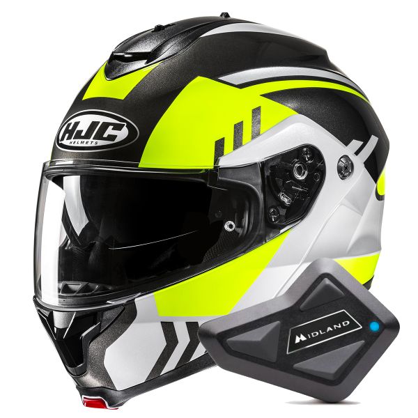 Casque Modulable HJC C91N Kaon MC3H + Kit Bluetooth BT Mini Casque Modulable HJC C91N Kaon MC3H + Kit Bluetooth BT Mini