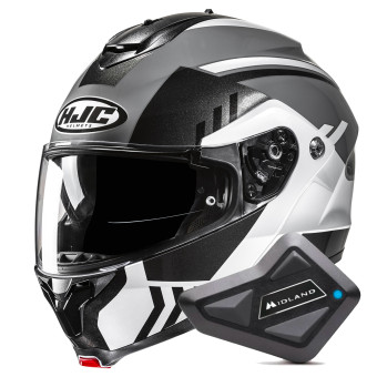 Casque Modulable HJC C91N Kaon MC5 + Kit Bluetooth BT Mini