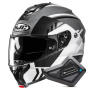 Casque Modulable HJC C91N Kaon MC5 + Kit Bluetooth BT Mini