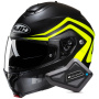 Casque Modulable HJC C91N Nepos MC3HSF + Kit Bluetooth BT Mini