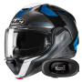 Casque Modulable HJC F100 Bios MC2 + Kit bluetooth 5R Lite