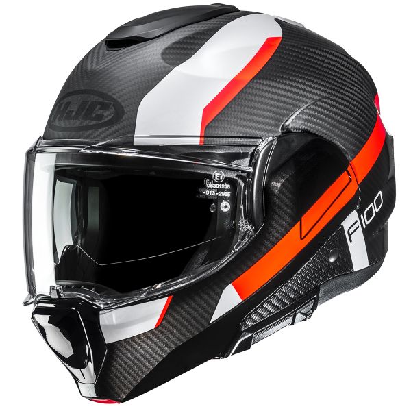 Casque Modulable HJC F100 Carbon Askan MC6HSF