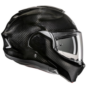 HJC F100 Carbon Black + Kit bluetooth 5R Lite