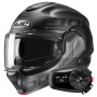 Casque Modulable HJC F100 Hetal MC5SF + Kit Bluetooth 5S Solo