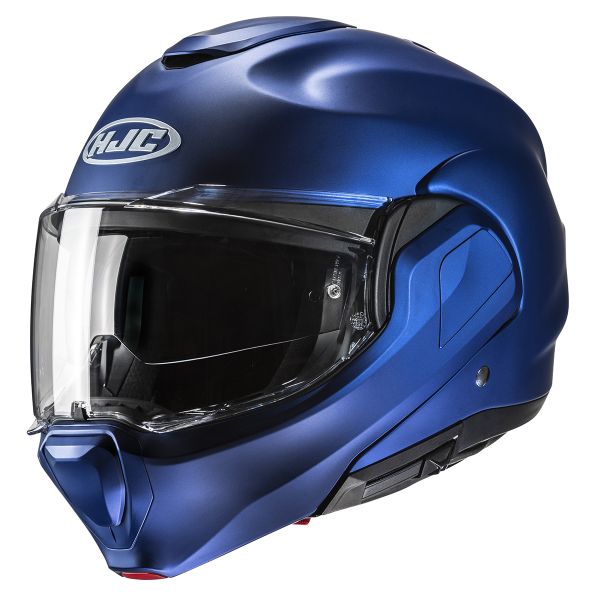 Casque Modulable HJC F100 Semi Flat Metallic Blue