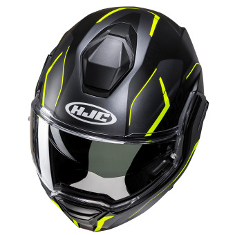 HJC i100 Lorix MC3HSF + Kit bluetooth 5R Lite Solo