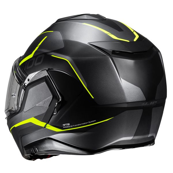 HJC i100 Lorix MC3HSF + Kit bluetooth 5R Lite Solo