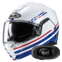Casque Modulable HJC i100 Sysma MC21 + Kit bluetooth 5R Lite Solo