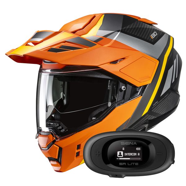 Casque Modulable HJC i80 Imes MC7SF + Kit bluetooth 5R Lite Solo