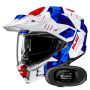 Casque Modulable HJC i80 Roki MC21 + Kit bluetooth 5R Lite Solo